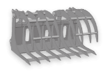 Grapple-rake